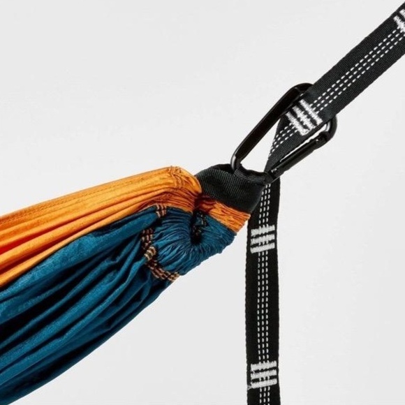 NWT Embark Blue 2 Person Hammock Embroidered Logo Recyclable‎ Tag Drawstring Bag - Picture 4 of 6